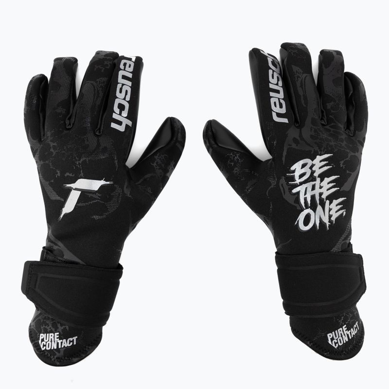 Reusch Pure Contact Infinity brankárske rukavice čierne 5370700-7700