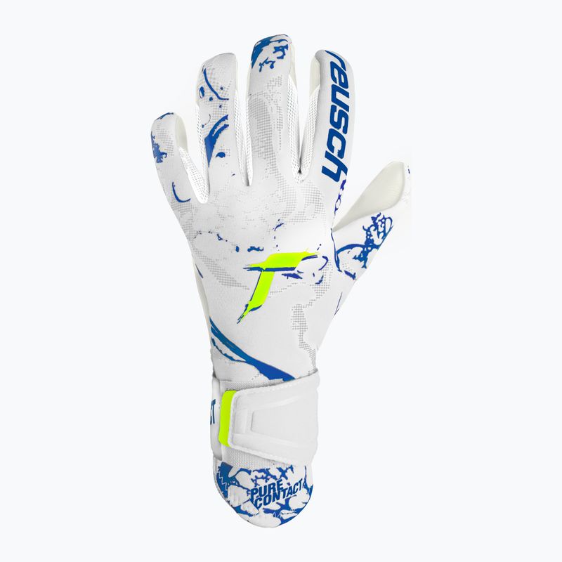Reusch Pure Contact Silver brankárske rukavice biele 5370200-1089 5