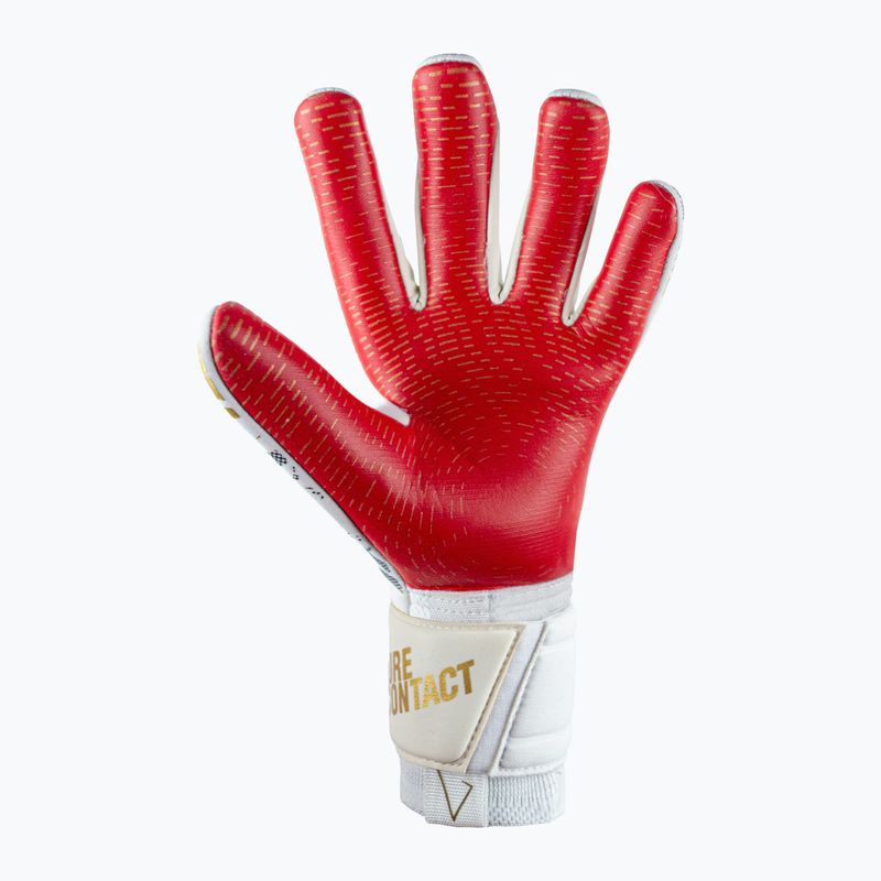 Brankárske rukavice Reusch Pure Contact Gold X GluePrint biele 5370075-1011 5