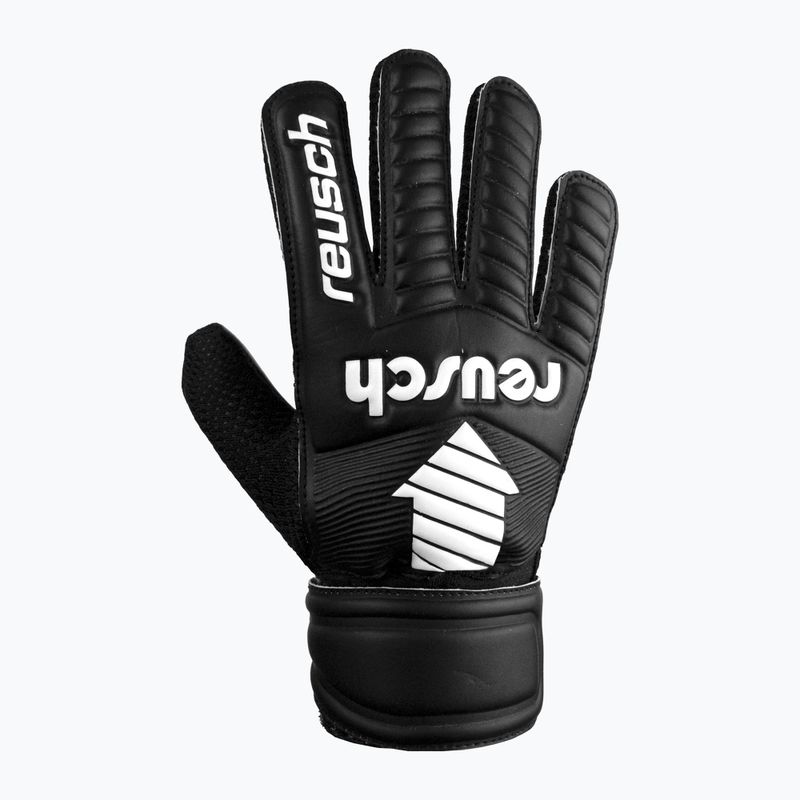Detské brankárske rukavice Reusch Legacy Arrow Solid Junior čierne 5372504-7700 5