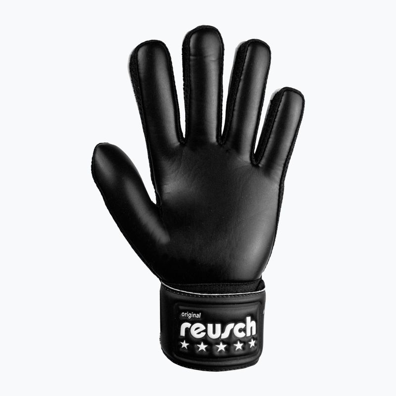 Detské brankárske rukavice Reusch Legacy Arrow Solid Junior čierne 5372504-7700 6