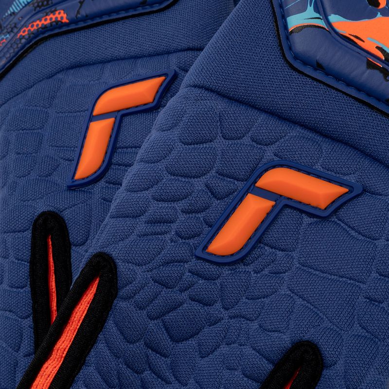 Brankárske rukavice Reusch Attrakt Speedbump Strapless AdaptiveFlex modré 5370079-4016 4