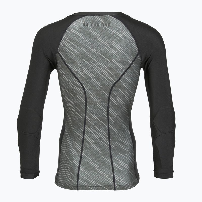 Brankárske tričko Reusch Padded Eco Underhirt black/desert green 2