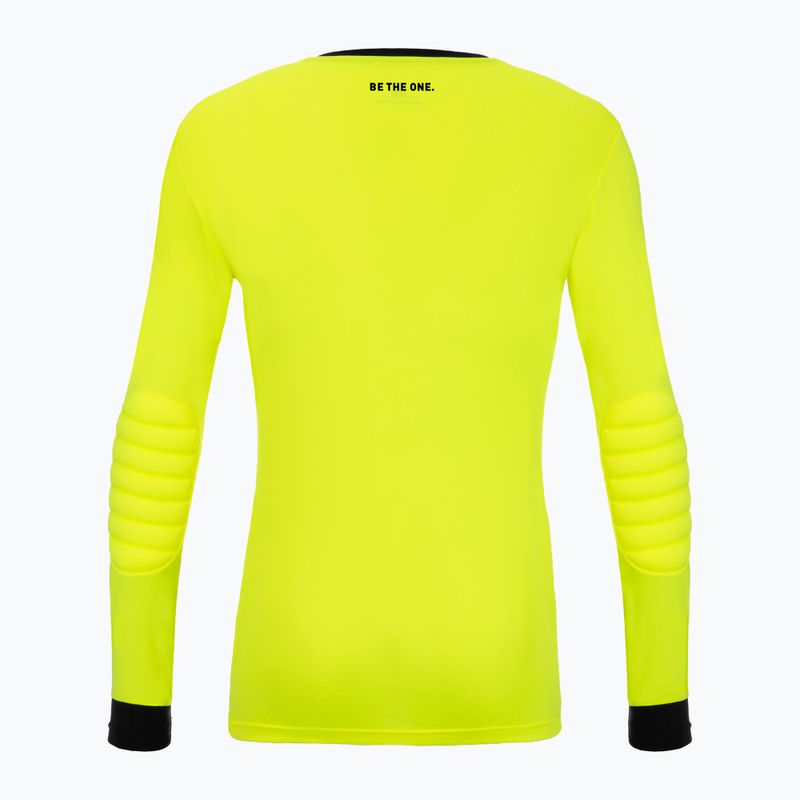 Detské brankárske tričko Reusch Match Longsleeve Padded Junior žlté 5321700 2