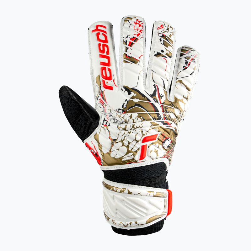 Reusch brankárske rukavice Attrakt Solid white 5370515-1131 5