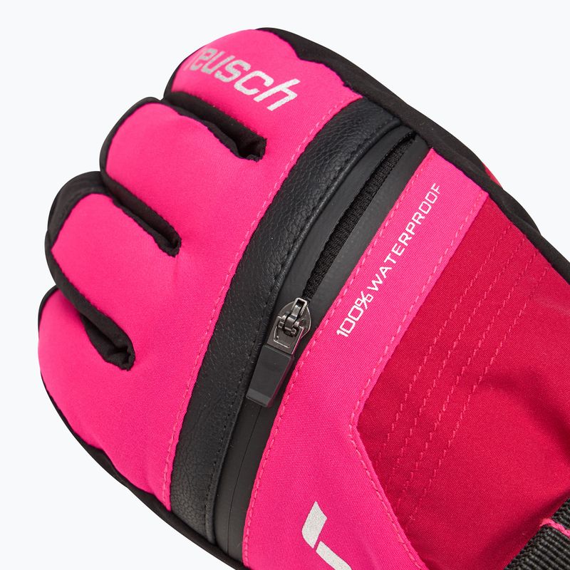 Detské lyžiarske rukavice Reusch Lando R-TEX XT cerise/pink glo 4