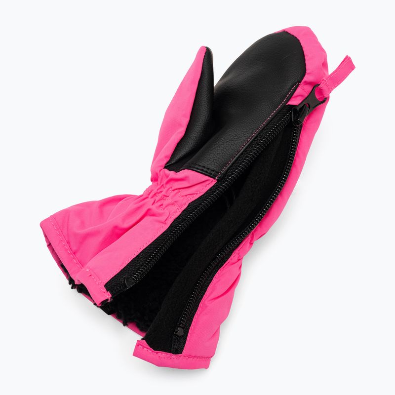 Detské lyžiarske rukavice Reusch Sweety Mitten pink unicorn 5