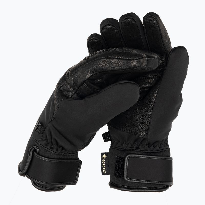 Lyžiarske rukavice Reusch Jupiter Gore-Tex čierne