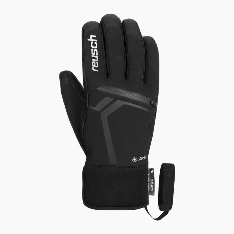 Lyžiarske rukavice Reusch Down Spirit GORE-TEX SC black/silver 2