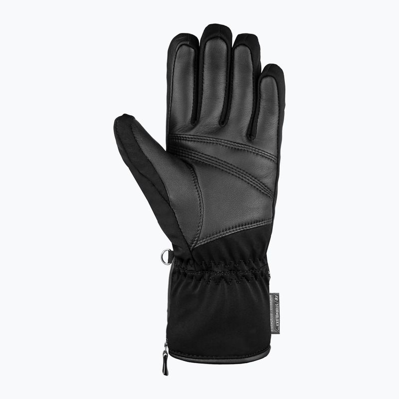 Dámske lyžiarske rukavice Reusch Lore Stormbloxx black/silver 3