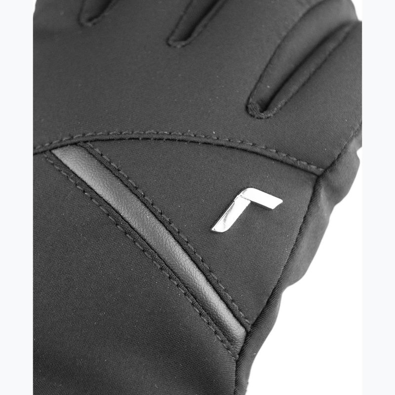 Dámske lyžiarske rukavice Reusch Lore Stormbloxx black/silver 5