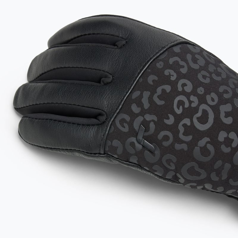Dámske lyžiarske rukavice Reusch Beatrix R-Tex XT black/black leopard 4