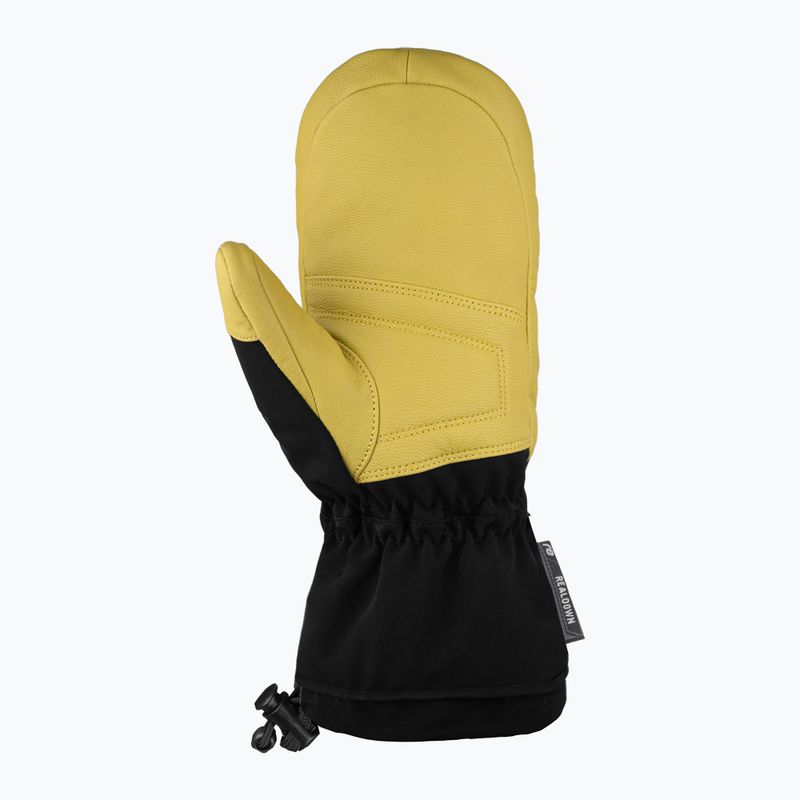 Lyžiarske rukavice Reusch Down Spirit Gore-Tex Mitten black/camel 3