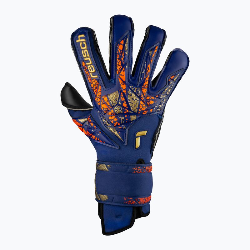 Brankárske rukavice Reusch Attrakt Duo Evolution premium blue/gold/black 2