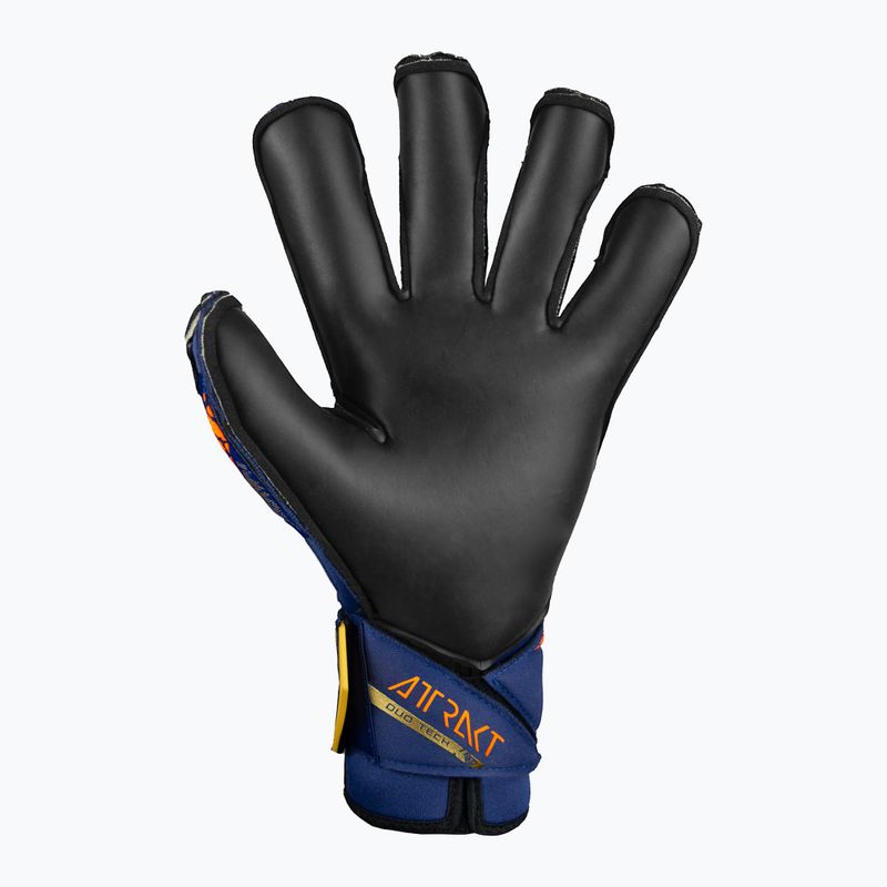 Brankárske rukavice Reusch Attrakt Duo Evolution premium blue/gold/black 3