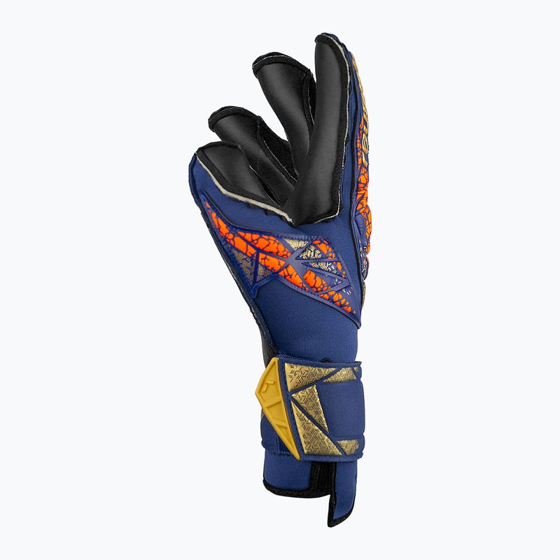 Brankárske rukavice Reusch Attrakt Duo Evolution premium blue/gold/black 4