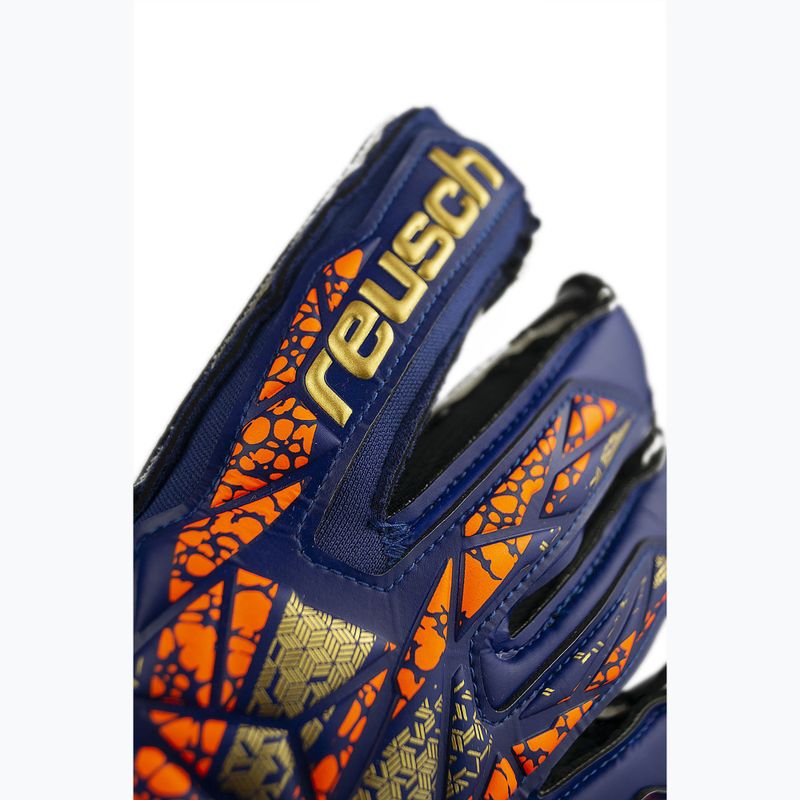 Brankárske rukavice Reusch Attrakt Duo Evolution premium blue/gold/black 5