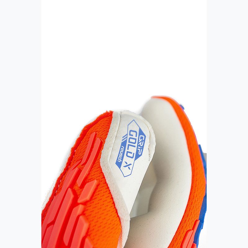 Brankárske rukavice Reusch Attrakt Gold X Freegel hyper orange/electric blue 8