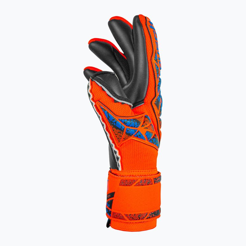 Brankárske rukavice Reusch Attrakt Duo hyper orange/electric blue/black 4