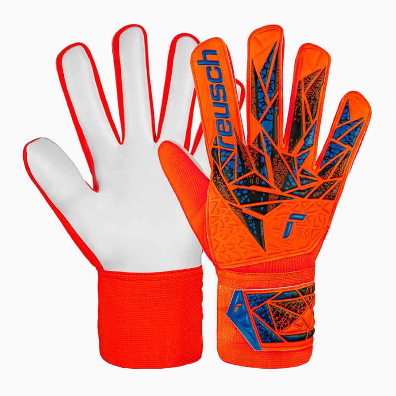 Brankárske rukavice Reusch Attrakt Starter Solid bright red/future blue