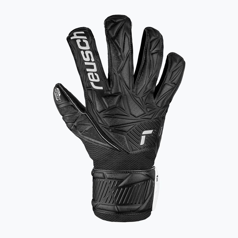 Brankárske rukavice detské Reusch Attrakt Infinity Junior black 2
