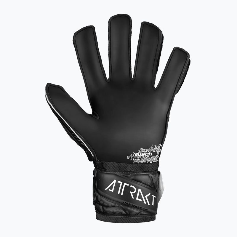 Brankárske rukavice detské Reusch Attrakt Infinity Junior black 3