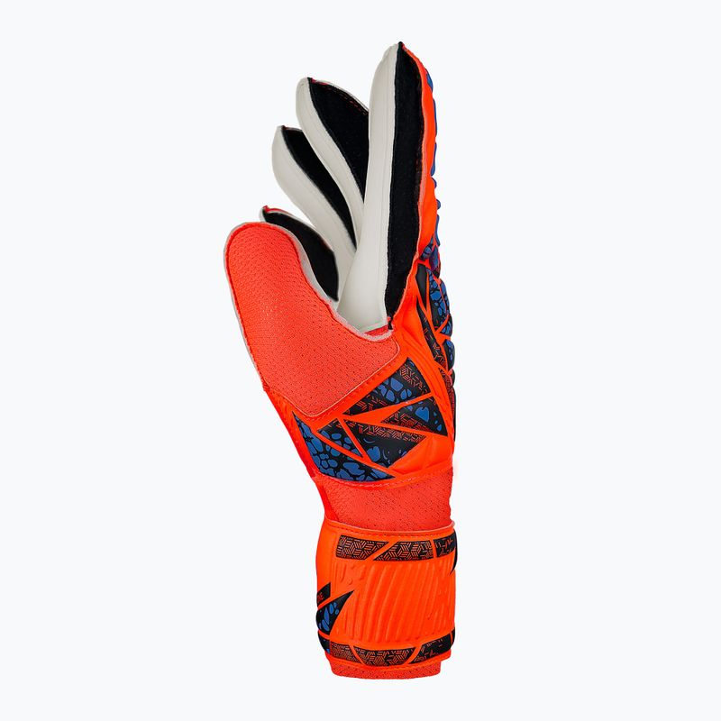 Brankárske rukavice detské Reusch Attrakt Solid Junior hyper orng/elec blue 4