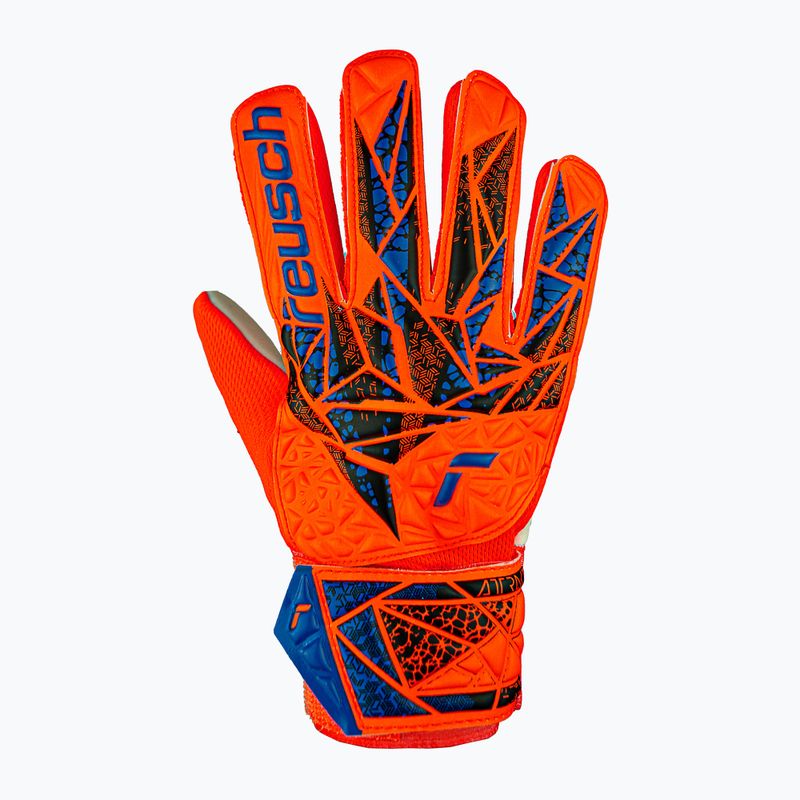 Reusch Attrakt Starter Grip brankárske rukavice hyper orng/elec blue 2