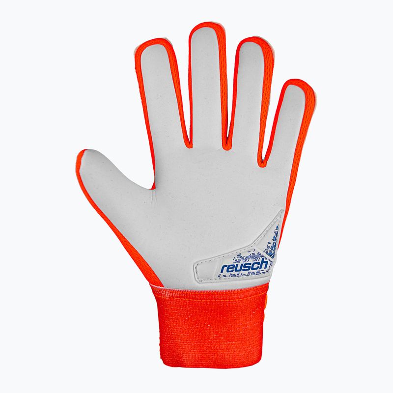 Reusch Attrakt Starter Grip brankárske rukavice hyper orng/elec blue 3