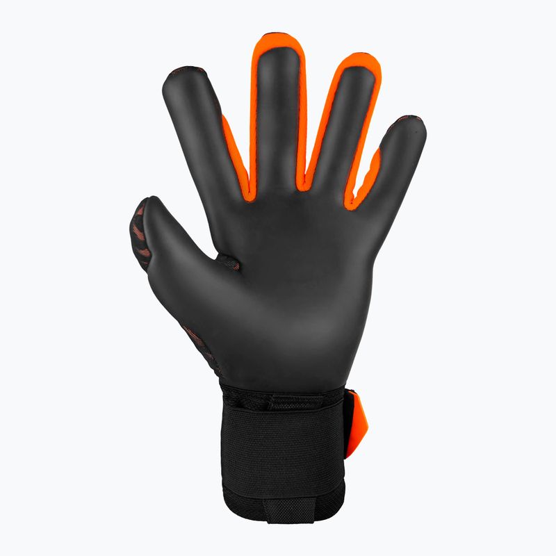 Brankárske rukavice Reusch Attrakt Gold X Airvent black/shocking orange 3