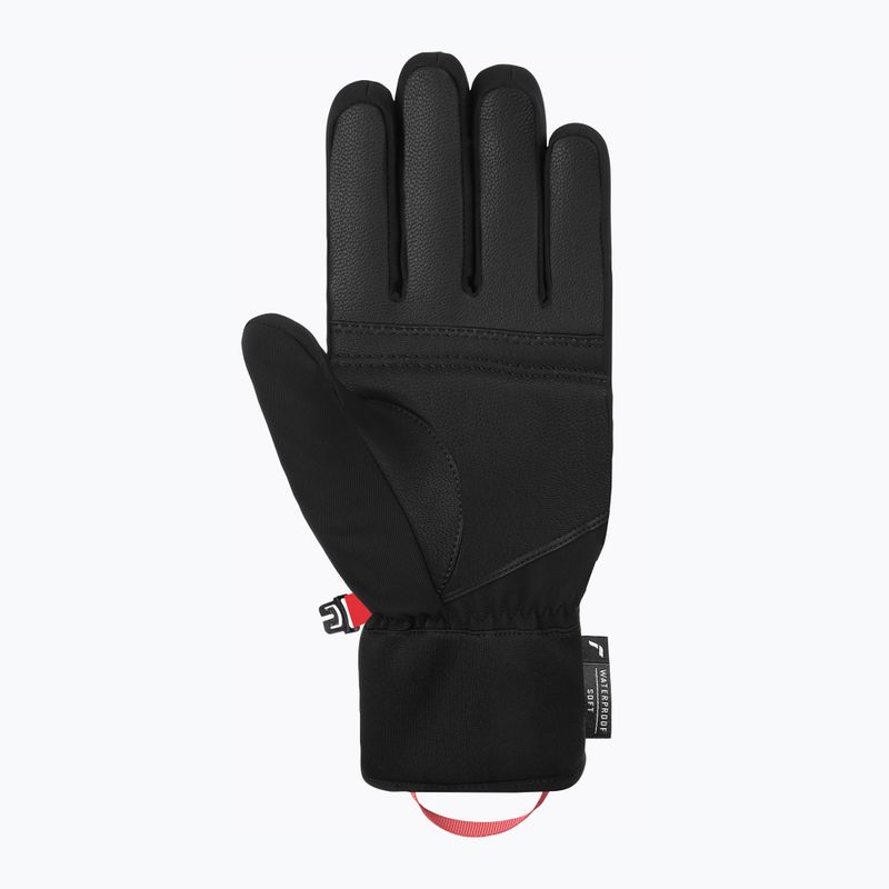 Lyžiarske rukavice Reusch Steve R-Tex XT 7809 black/fluo red 3