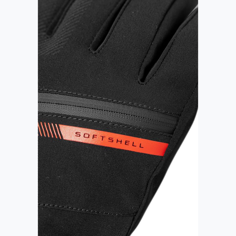 Lyžiarske rukavice Reusch Steve R-Tex XT 7809 black/fluo red 5