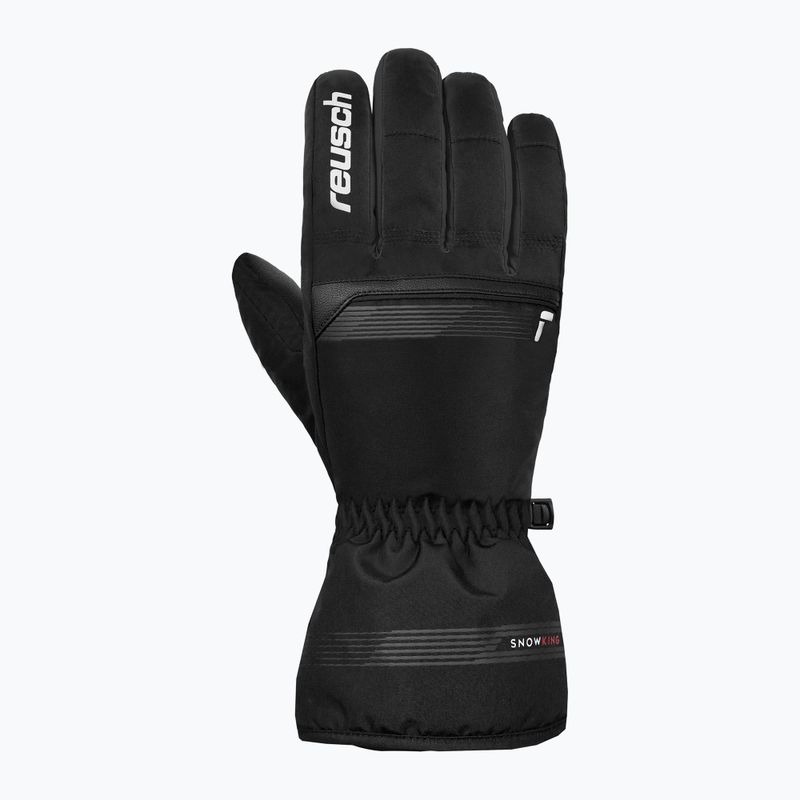 Lyžiarske rukavice Reusch Snow King black/white 2