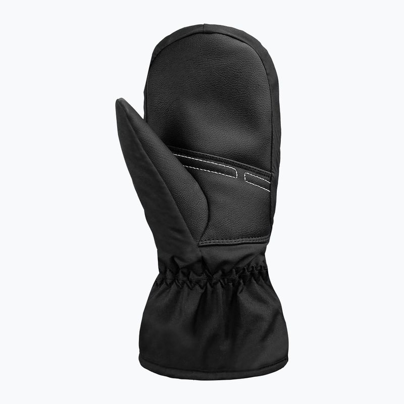 Detské lyžiarske rukavice Reusch Alan Junior Mitten black/white 4