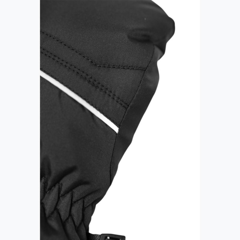 Detské lyžiarske rukavice Reusch Alan Junior Mitten black/white 6