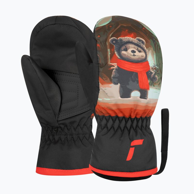 Detské lyžiarske rukavice  Reusch Scottie Mitten bear