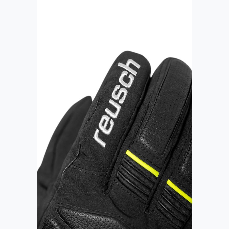 Lyžiarske rukavice Reusch Thunder R-Tex XT blacier grey/black/safety yellow 4