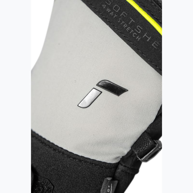 Lyžiarske rukavice Reusch Thunder R-Tex XT blacier grey/black/safety yellow 5