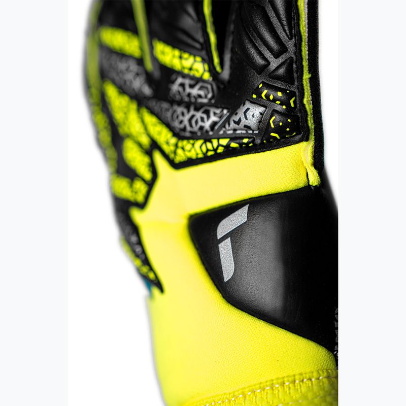 Brankárske rukavice Reusch Attrakt Gold X Evolution yellow/silver/black 5