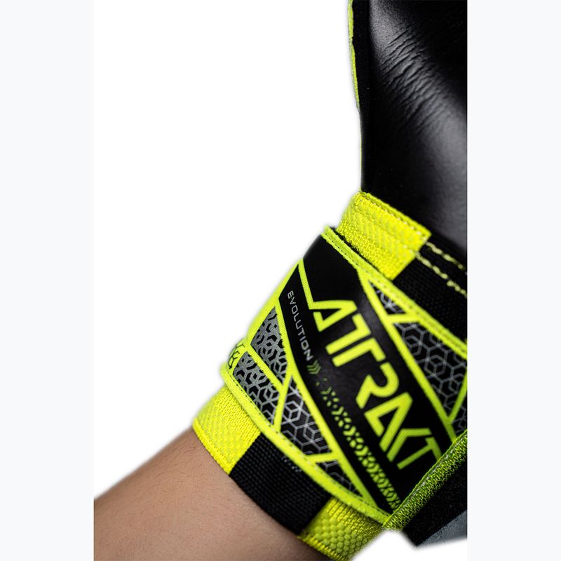 Brankárske rukavice Reusch Attrakt Gold X Evolution yellow/silver/black 7