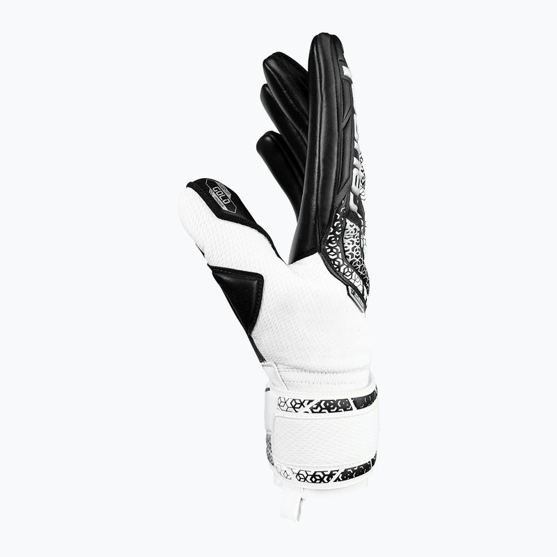 Brankárske rukavice Reusch Attrakt Gold NC white/silver/black 4