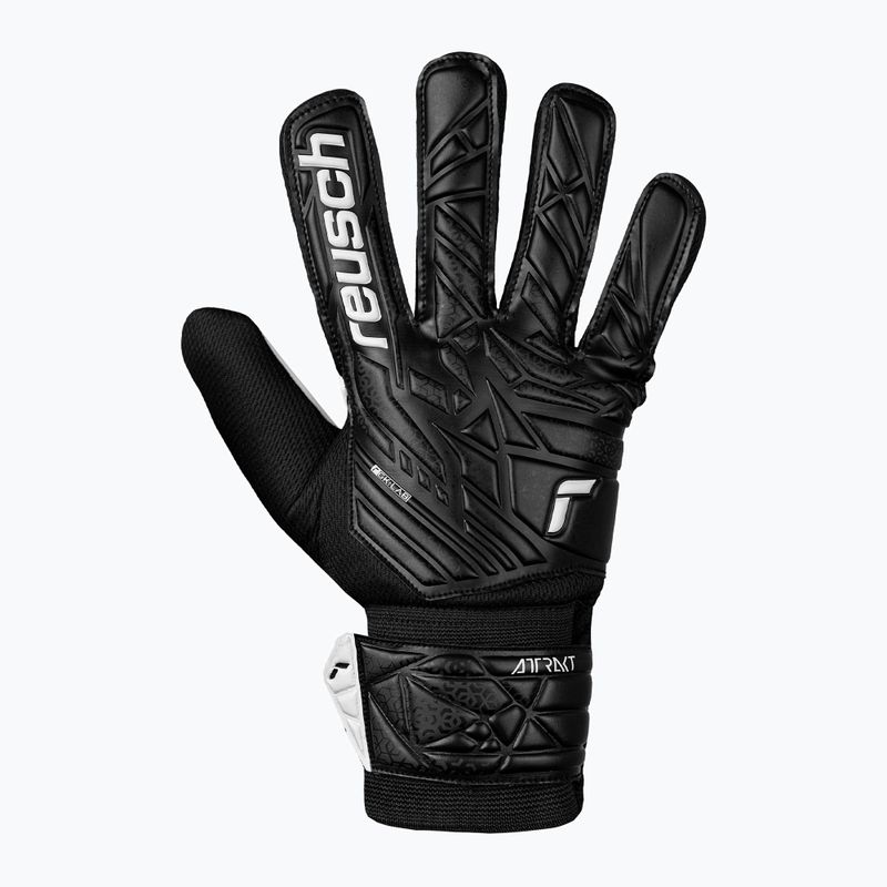Reusch Attrakt Starter Brankárske rukavice Solid black 2