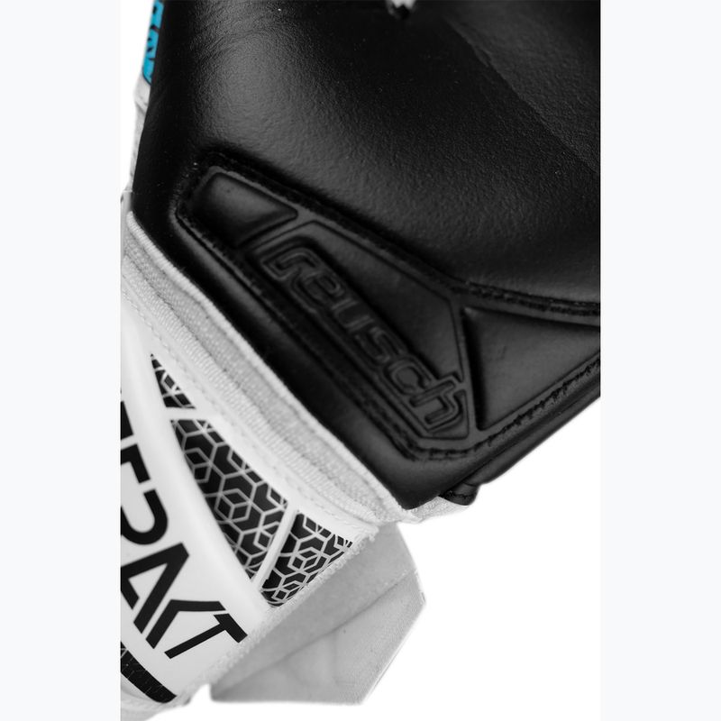 Reusch Attrakt Infinity NC brankárske rukavice biela/strieborná/čierna 7