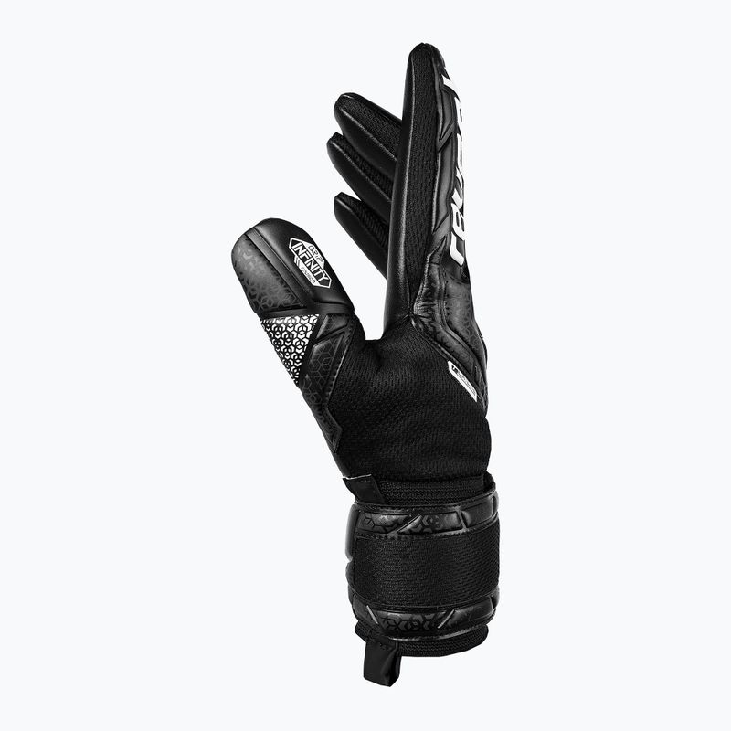 Reusch Attrakt Infinity NC brankárske rukavice čierne 4
