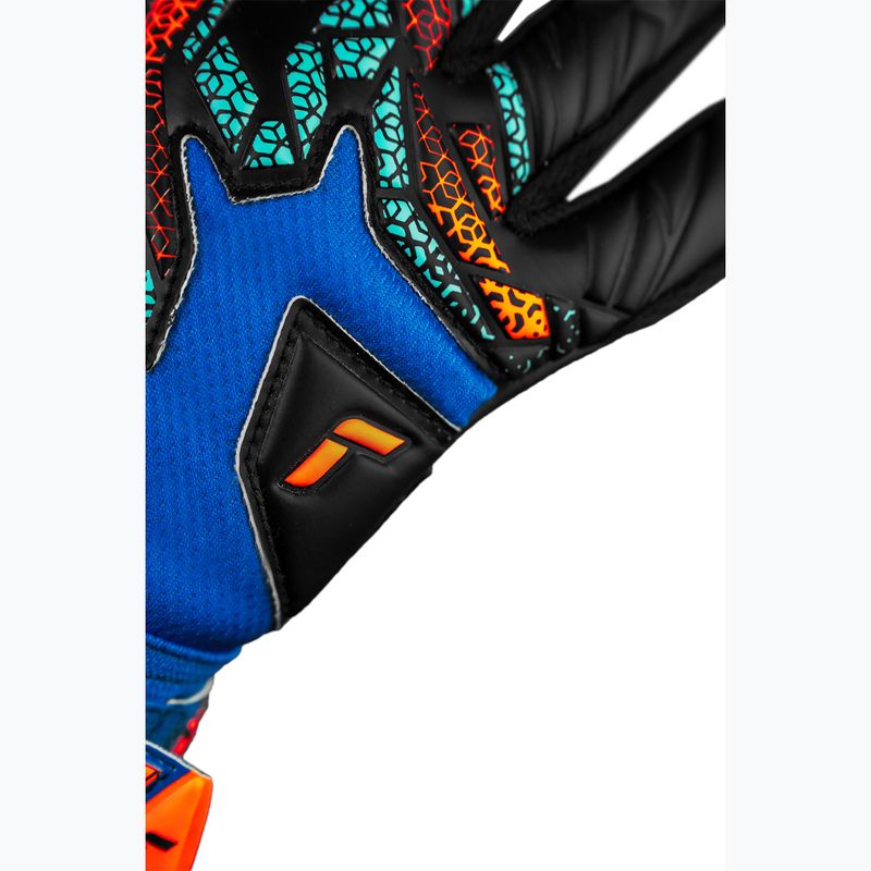 Brankárske rukavice Reusch Attrakt Infinity NC Junior electric blue/shocking orange/black 6
