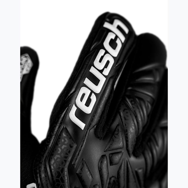 Reusch Attrakt Infinity NC Junior brankárske rukavice čierne 5