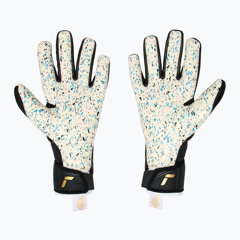Brankárske rukavice Reusch Fastgrip Fusion black/gold 3