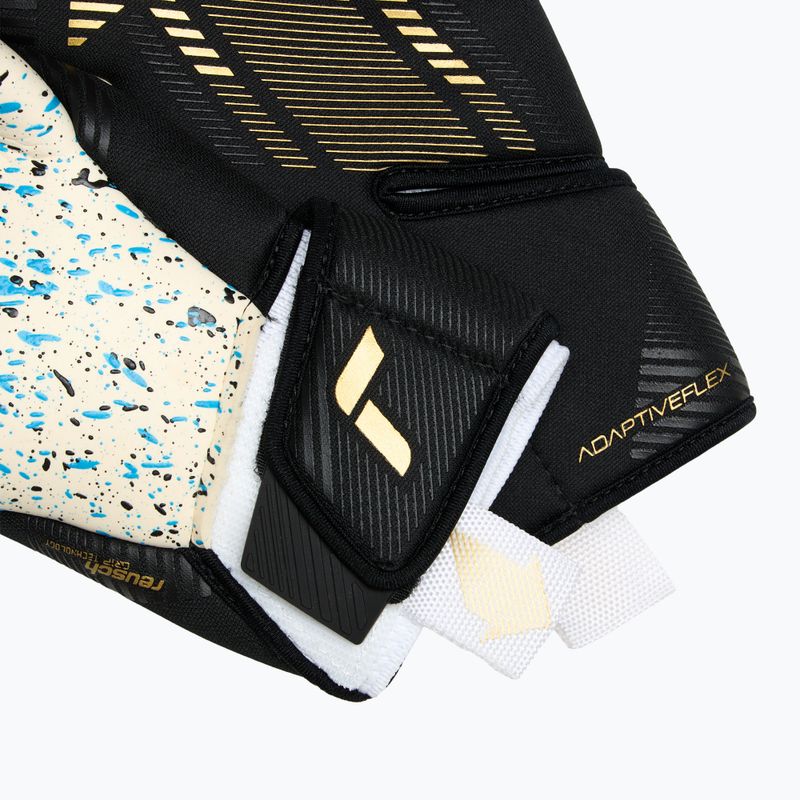 Brankárske rukavice Reusch Fastgrip Fusion black/gold 5