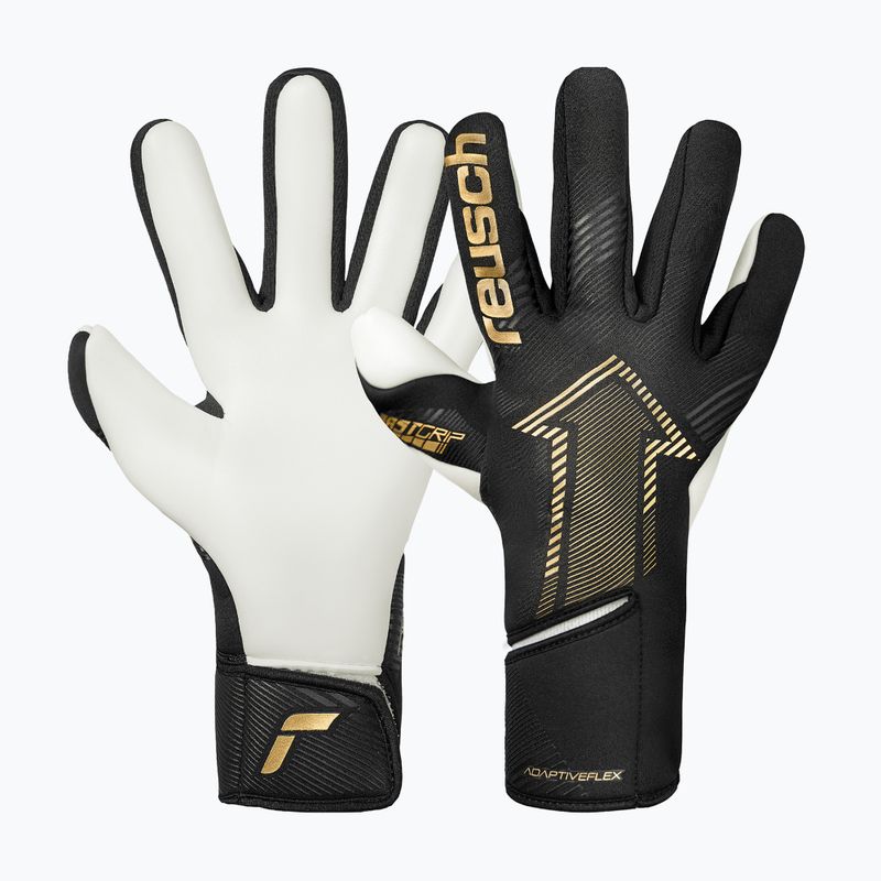 Brankárske rukavice Reusch Fastgrip Gold black/gold