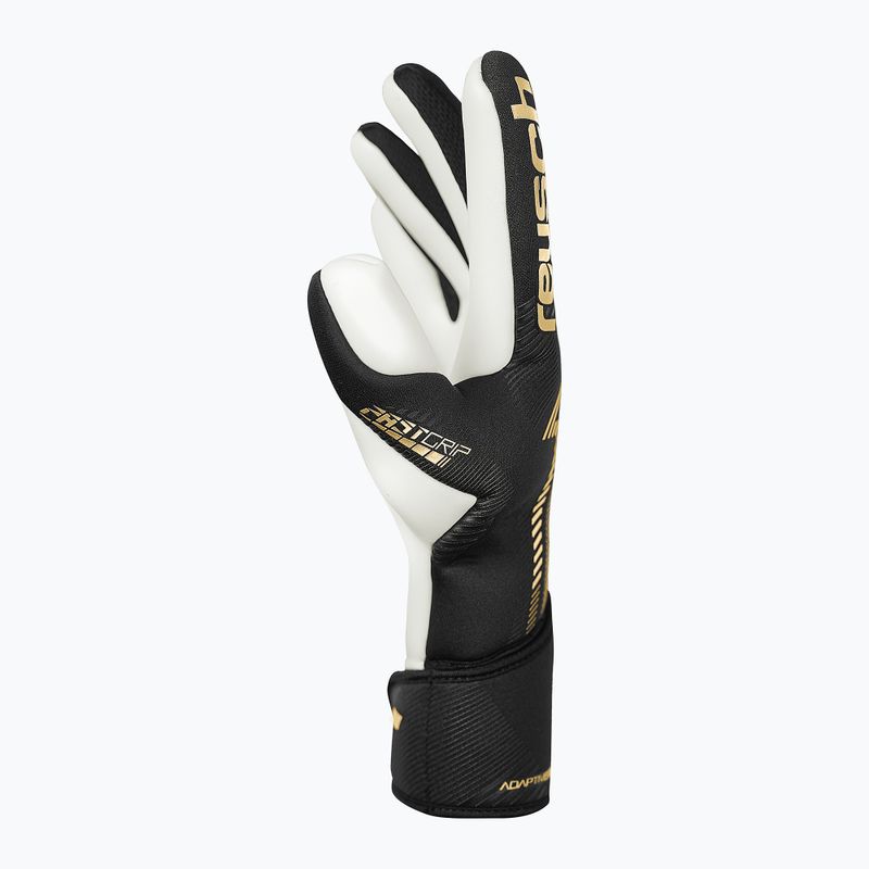 Brankárske rukavice Reusch Fastgrip Gold black/gold 4